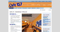 Desktop Screenshot of cafe157.eu